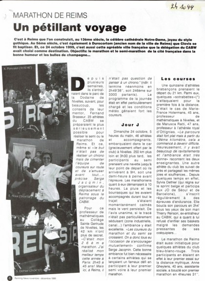 1999 RUNNING NEWS NOV-DEC-1 Part I